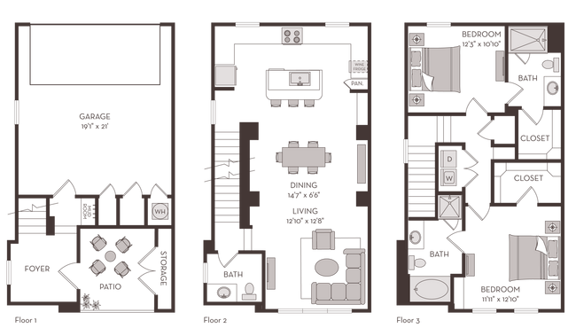Unit 425S 425S floor plan