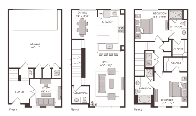 Unit 2408H 2408H floor plan