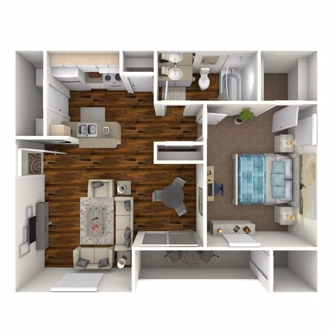 Unit 423 423 floor plan