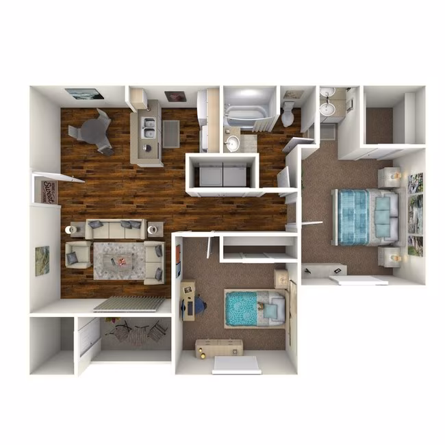 Unit 1324 1324 floor plan