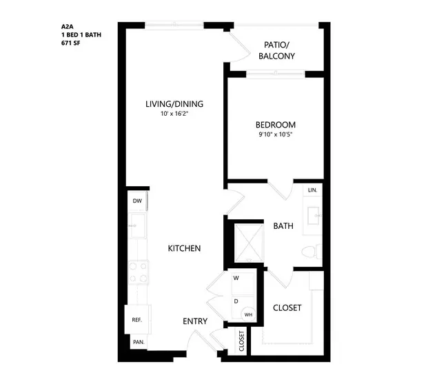 Unit 2313 2313 floor plan