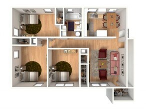 C1 1016DH floor plan