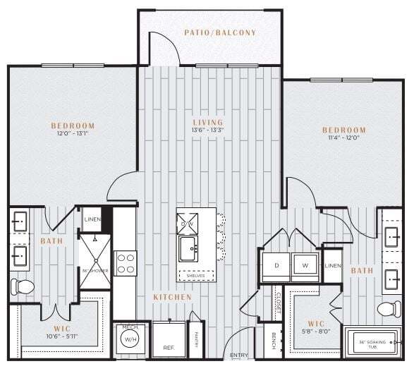Unit 3306 3306 floor plan