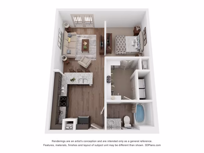 A2 1-422 floor plan