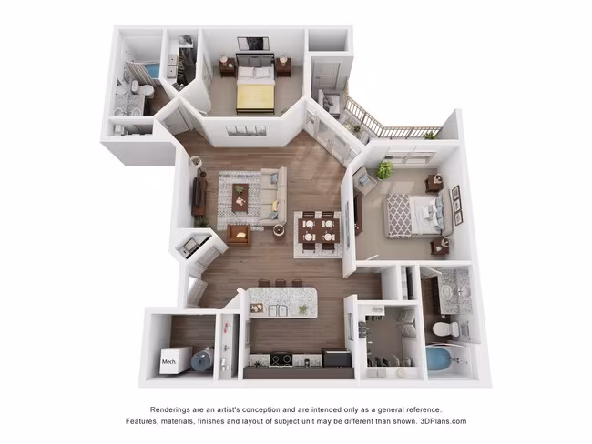 B4 1-276 floor plan