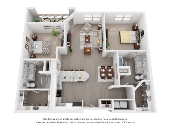 B6 2-418 floor plan