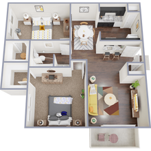 2/1 207 floor plan