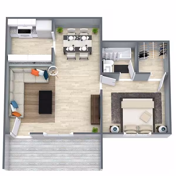 Unit 3614-149 3614-149 floor plan