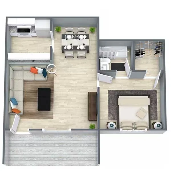 A1 3612-172 floor plan