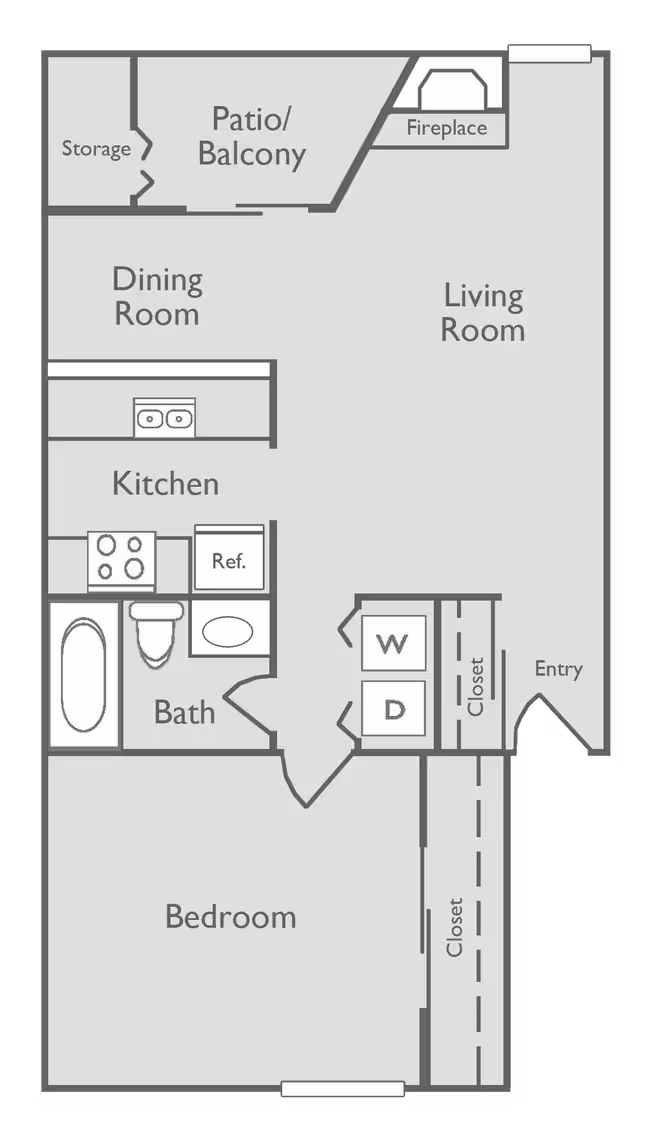 Addison 100 floor plan