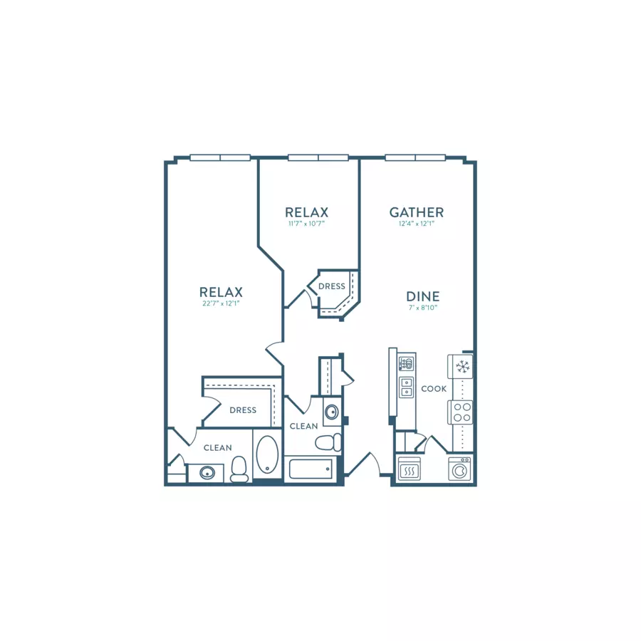 Unit 324 324 floor plan