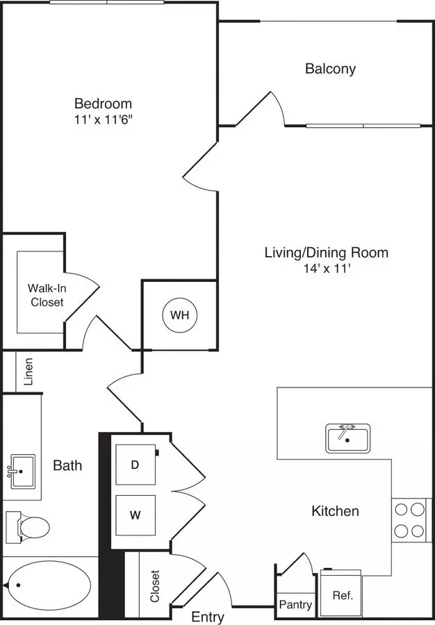 The Ohio 1-226 floor plan