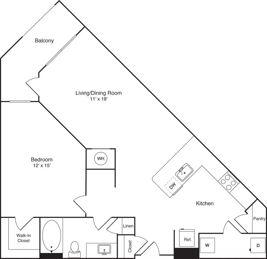 The Ohio 1-341 floor plan