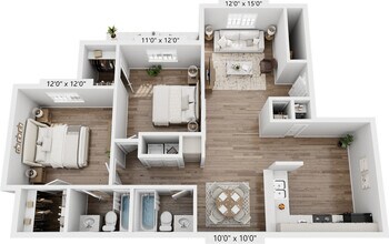 Contemporary 109 floor plan