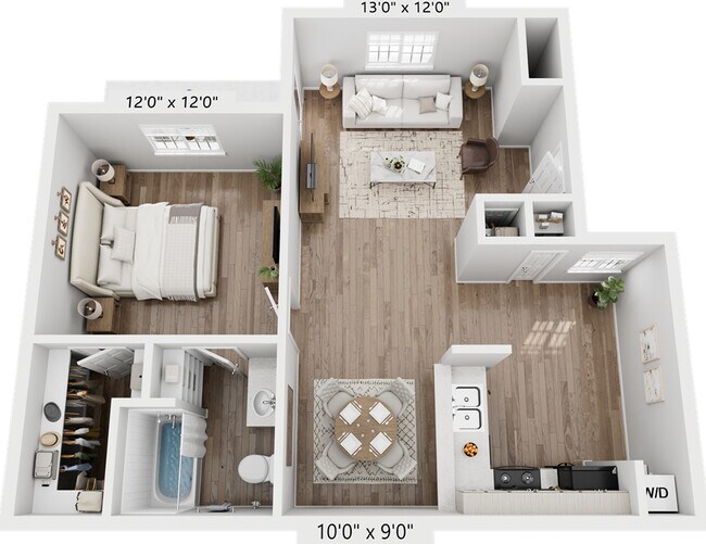 Unit 1107 1214 floor plan