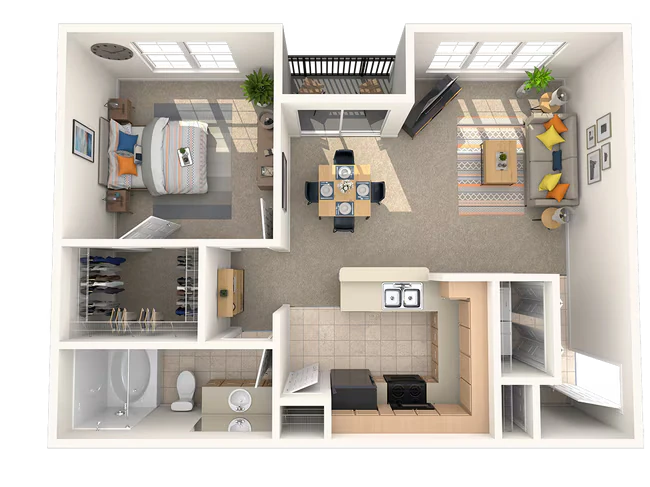 Bluebonnet 0117 floor plan