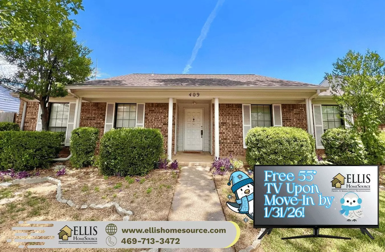 3 Beds • 2 Bath - floor plan