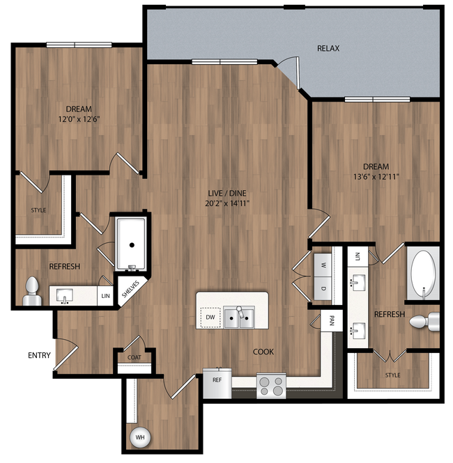 B3 306 floor plan
