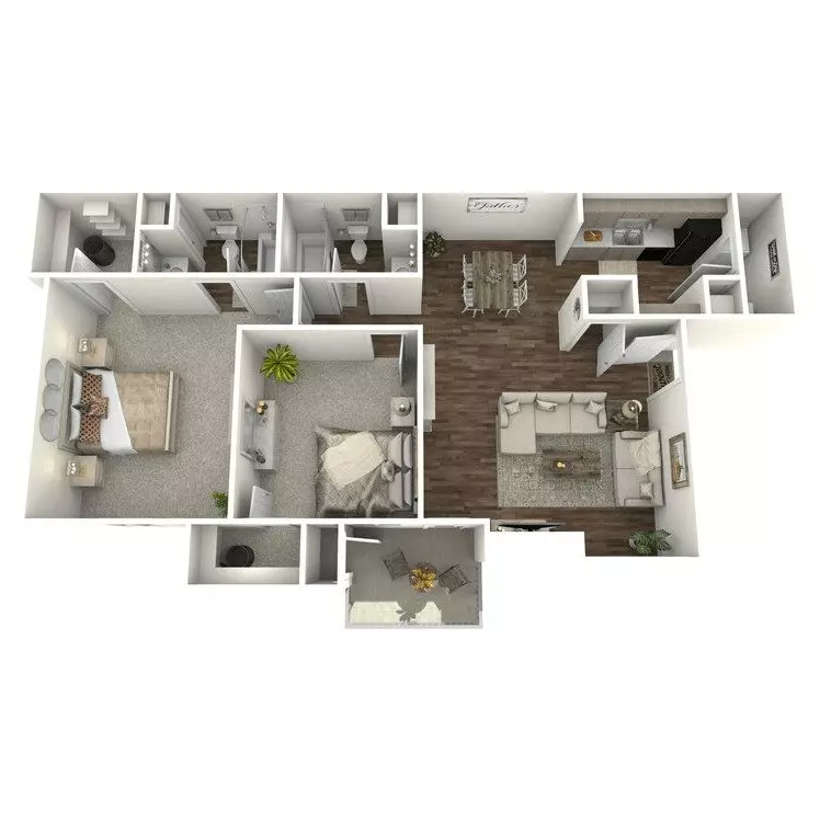 Unit 414 414 floor plan