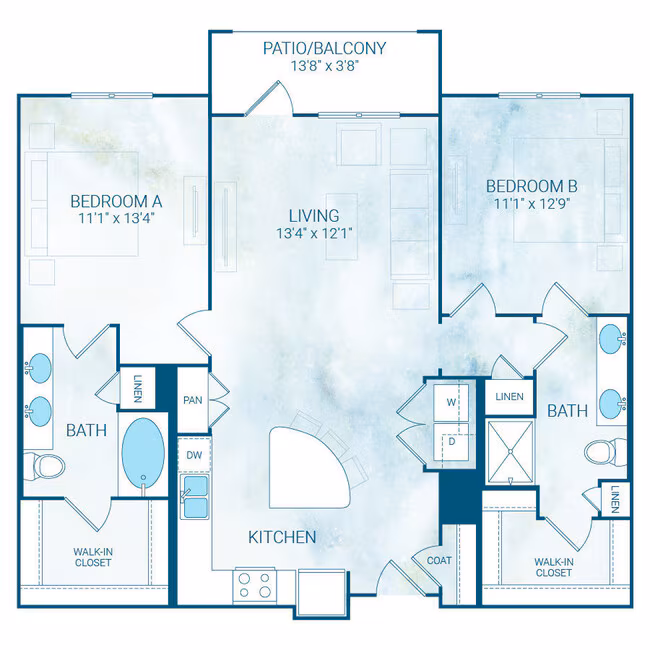 Unit 1211 1211 floor plan