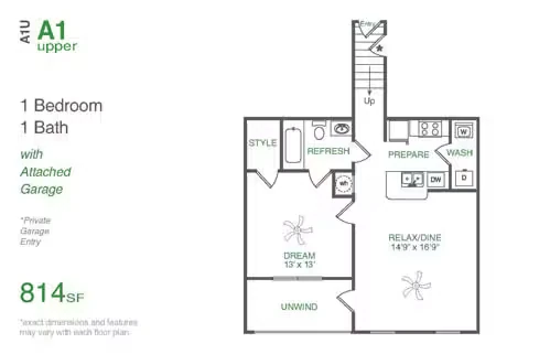 A1U 11109 floor plan