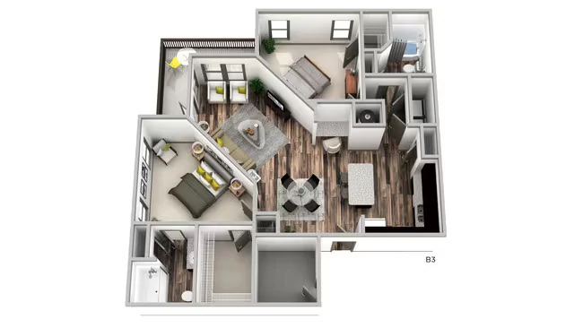 B3 09307 floor plan