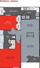 2 Beds • 2 Bath 2180 floor plan