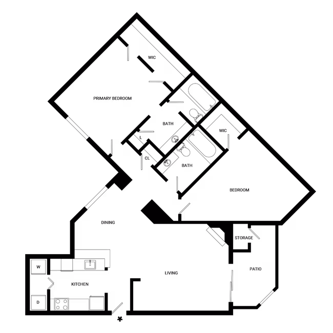B3 1005 floor plan