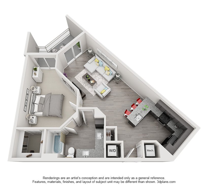 Unit 443 443 floor plan