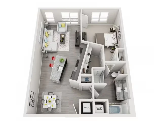 A8 245 floor plan