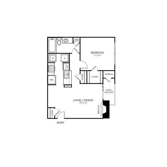 A2 floor plan