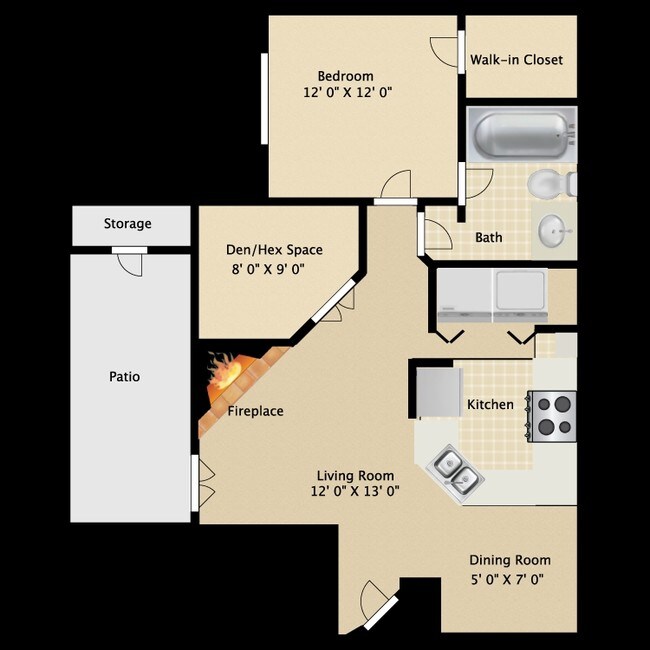 A5 floor plan