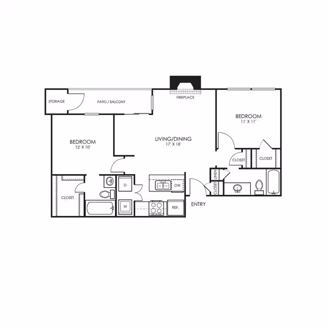 B2 floor plan