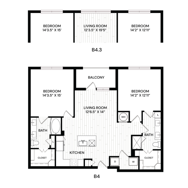 Unit 1316 1316 floor plan