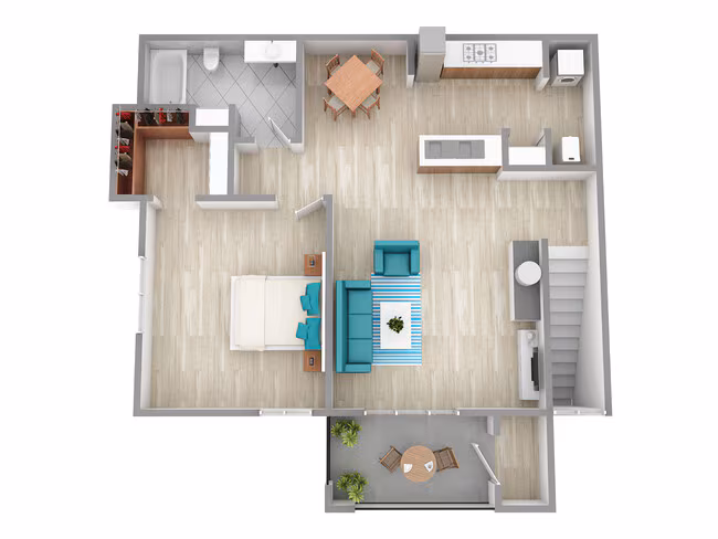Unit 3624 3624 floor plan