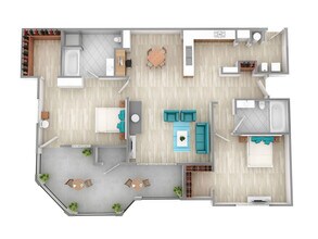 B2D 2728 floor plan
