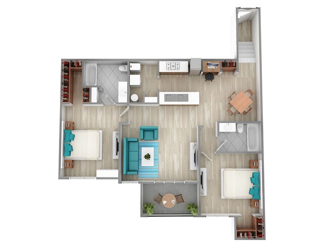 Unit 3126 3126 floor plan
