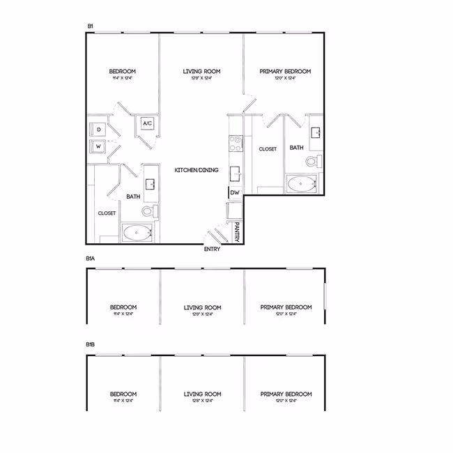 Unit 6301 6301 floor plan