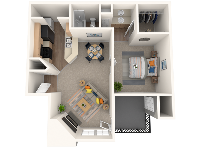 A1 0401 floor plan