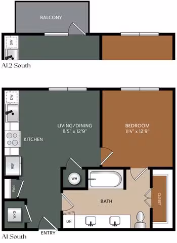 Unit S1416 S1416 floor plan