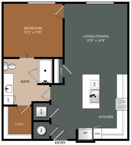 Unit S1317 S1317 floor plan