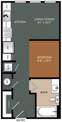 Unit S1415 S1415 floor plan