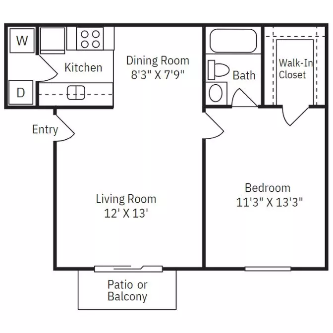 A2 1307 floor plan