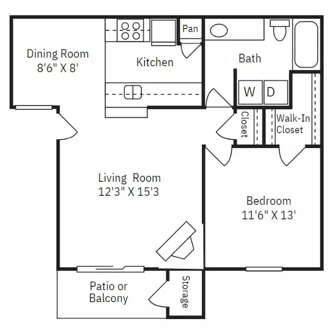 A2 1307 floor plan