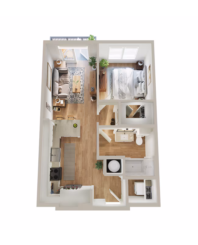 Unit 1527 2415 floor plan