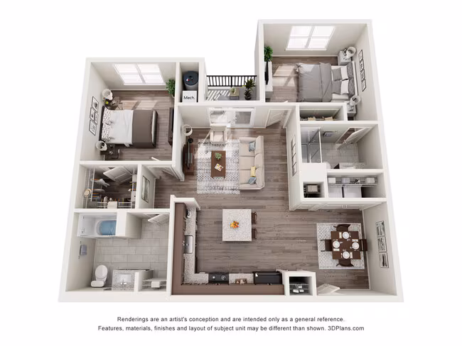 Unit 1206 2308 floor plan