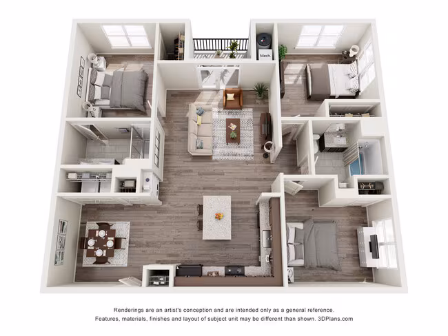 Unit 2311 2211 floor plan