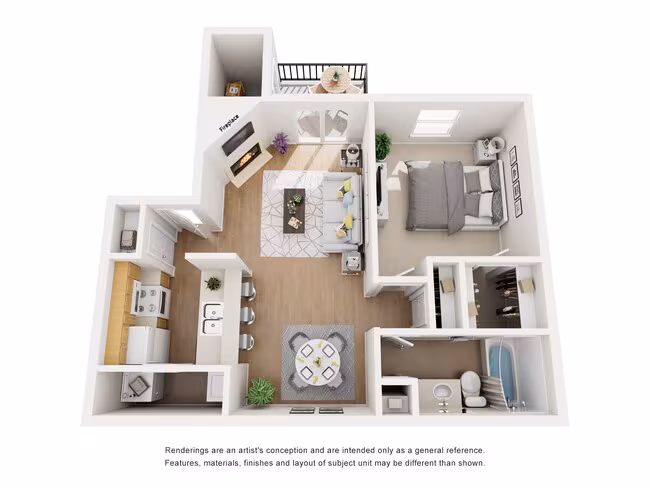 Unit A437 A836 floor plan