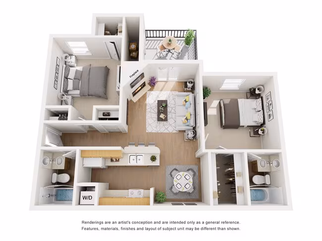 Hampton A712 floor plan