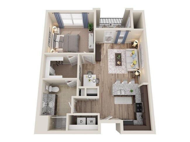 Unit 225 326 floor plan